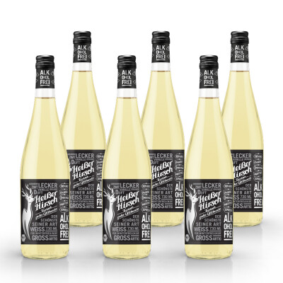 HEISSER HIRSCH - ALKOHOLFREI WEISS (6 Fl. BIO)