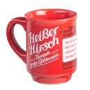 HEISSER HIRSCH - HEISSES DUO (5 Fl. rot BIO + 2 Tassen)